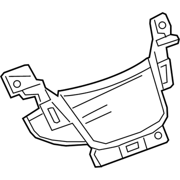 Cadillac 84681070 Compartment