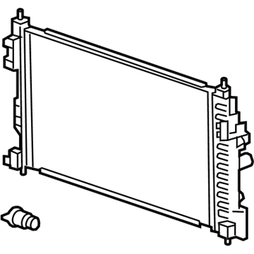 Buick 23453634 Radiator