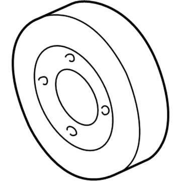 Pontiac 14091833 Pulley