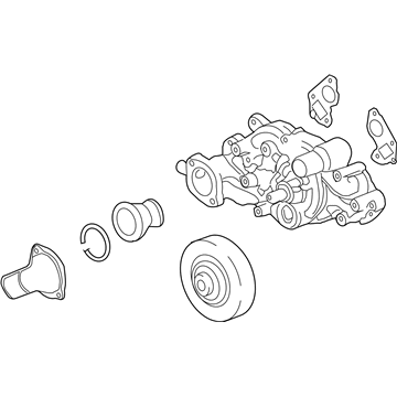 Chevy 19180610 Water Pump Assembly