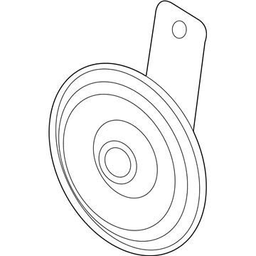 GM 42639754 HORN ASM,GENERIC (LOW NOTE)<SEE GUIDE/CONTACT BFO>