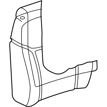 Chevy 12470751 Seat Back Pad