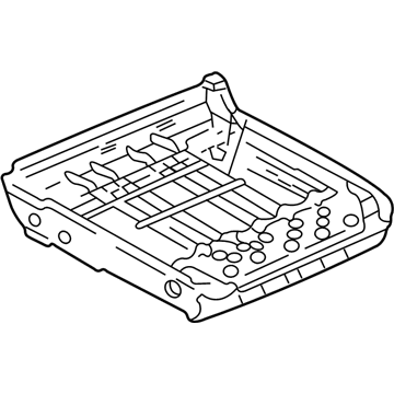 GM 12548761 Frame,Passenger Seat Cushion