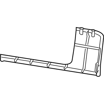 Chevy 12383263 Seat Back Frame