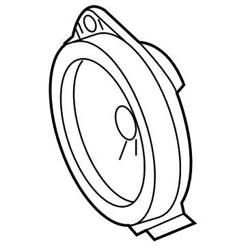 GM 84567676 Speaker Assembly, Rdo Frt S/D