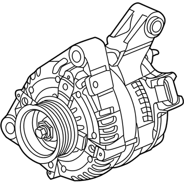 2007 Cadillac CTS Alternator - 84009383