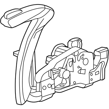 Buick 42576665 Parking Brake Handle