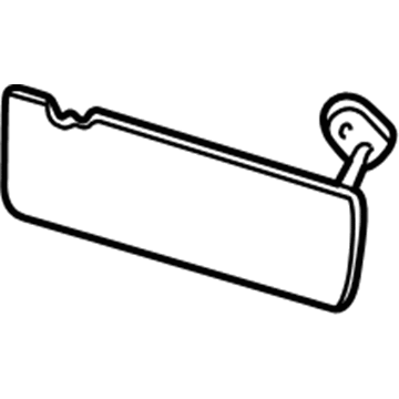 Chevy 15107024 Sunvisor