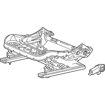 Cadillac 13507505 Seat Adjuster