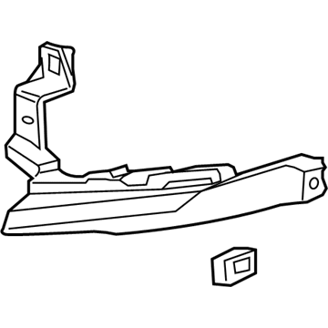 Cadillac 25776398 Lower Bracket