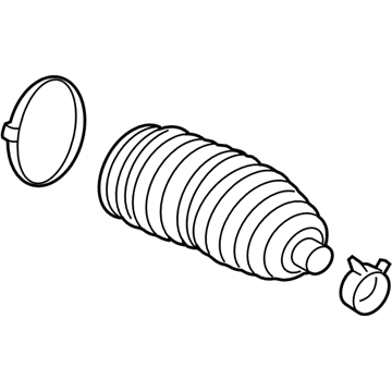 2009 Cadillac CTS Rack and Pinion Boot - 19177438