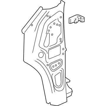 Chevy 84464942 Inner Hinge Pillar