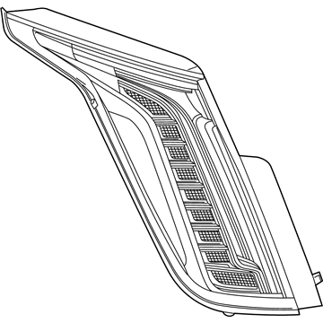 2019 Cadillac CT6 Tail Light - 84581519