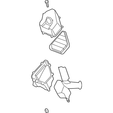 Saturn 25947086 Air Cleaner Assembly