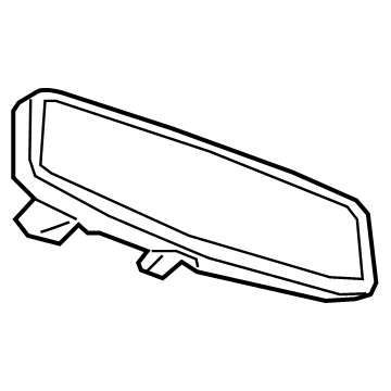 Chevy 85510310 MIRROR,INSIDE REAR VIEW(INCLUDES 3)