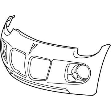 Pontiac 19178483 Bumper Cover