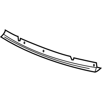 GM 25843682 Bracket, Front Bumper Fascia Center Support