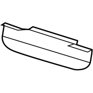 Pontiac 10345219 Air Deflector