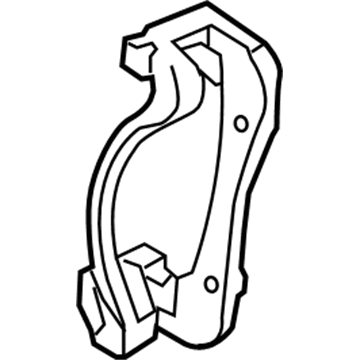 Buick LaCrosse Brake Caliper Bracket - 25983766