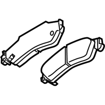 GM 92230273 Pad Kit, Rear Disc Brake