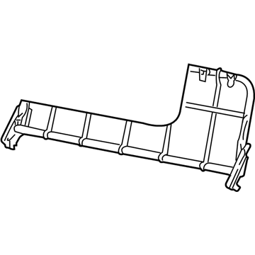 GM 12389134 Frame,Rear Seat Back Cushion