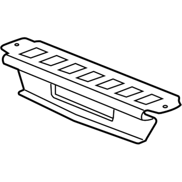 GM 25939880 Support, Rear Bumper Fascia