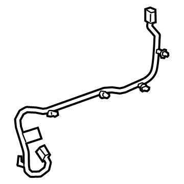 Chevy Body Wiring Harness Connector - 85102564