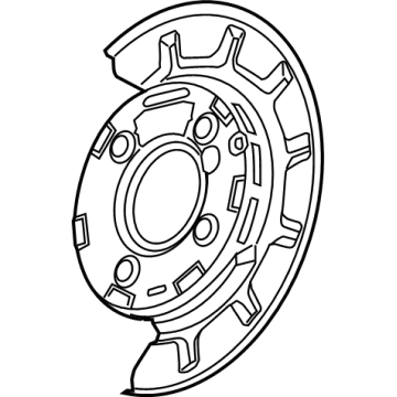 Chevy 84523900 Backing Plate