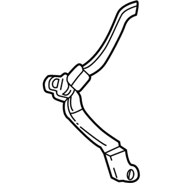 Chevy 12457687 Retractor Assembly