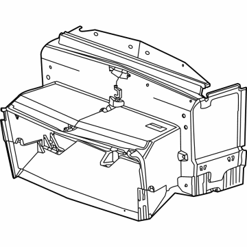 Cadillac 84578119 Air Duct