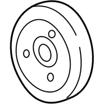 Buick 10112371 Crankshaft Pulley