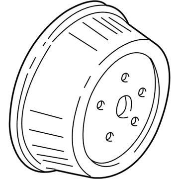 Chevy 15230627 Drum