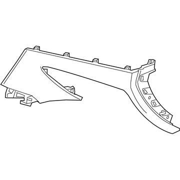 Cadillac XT5 Dash Panel Vent Portion Covers - 84214358