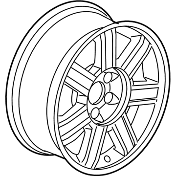 Cadillac 9595459 Wheel, Alloy