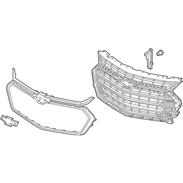 Chevy 84924276 Grille Assembly