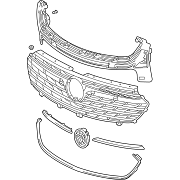 Buick 84899913 Grille Assembly