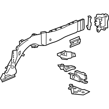 Cadillac 22860847 Rail Assembly