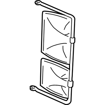 Chevy 15635581 Mirror Head