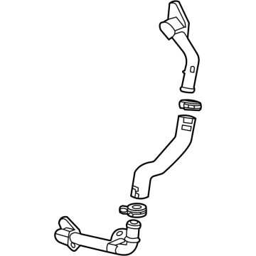 Chevy 55510685 Water Outlet Pipe