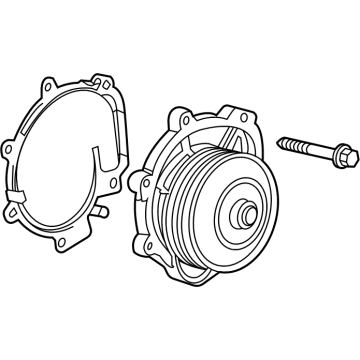 GMC 12713806 Water Pump