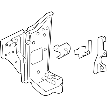 Cadillac 19153098 Inner Pillar