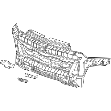 Chevy 86813185 Grille Assembly