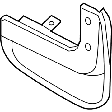 Chevy 96648678 Splash Guard