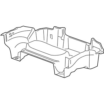 Saturn 20782873 Compartment Trim