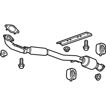 2015 Chevy Impala Exhaust Pipe - 84407222