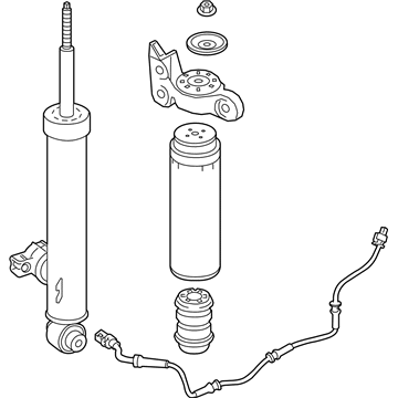 Buick Enclave Shock Absorber - 84557950