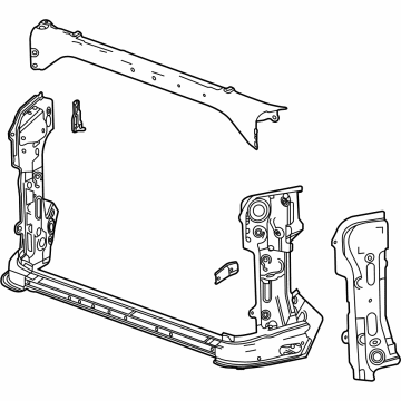 Chevy 84714654 Radiator Support