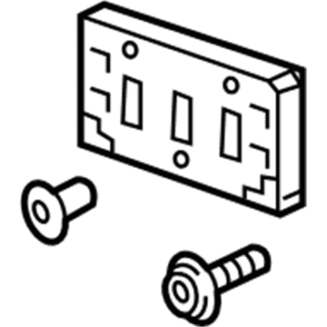 Chevy 42439769 License Bracket