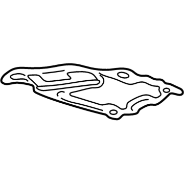 Chevy Malibu Oil Pan Baffle - 24406368