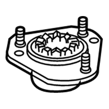 1997 Pontiac Trans Sport Shock And Strut Mount - 88946422